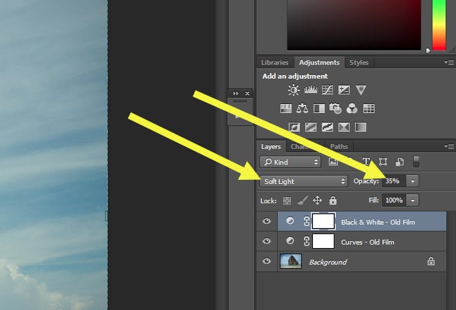 How to Create an Old Film Effect in Photoshop