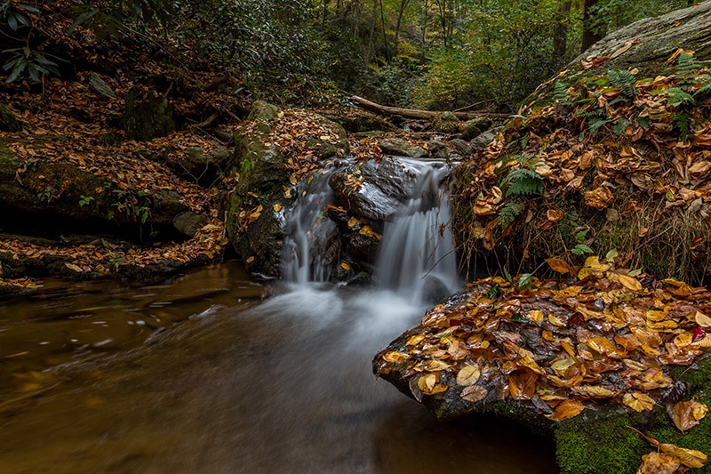 Photographing Mill Creek Falls (Pennsylvania)