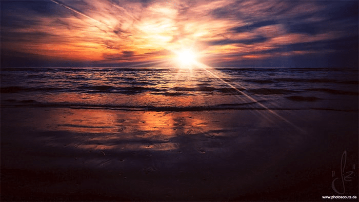 pictorial essay about sunset