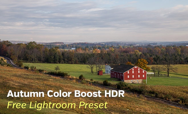 Autumn Boost HDR Lightroom Preset