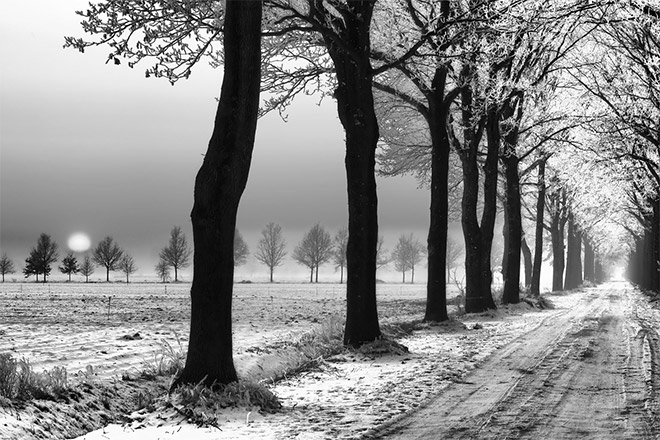25 Beautiful Black & White Landscapes