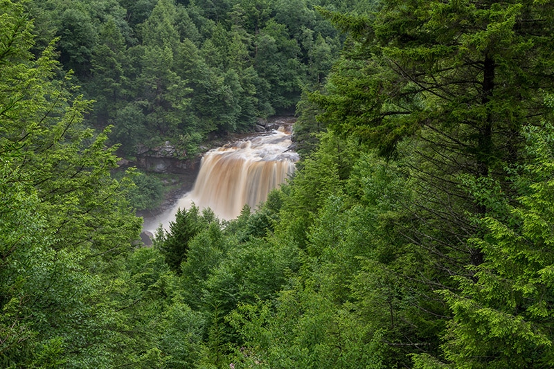Photographing Blackwater Falls State Park - West Virginia