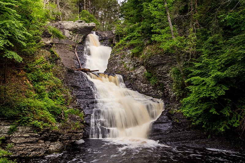 Photographing the Waterfalls of the Delaware Water Gap