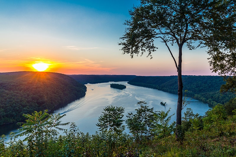 Pinnacle Overlook on the Susquehanna River (Pennsylvania)
