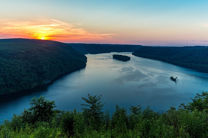 Pinnacle Overlook on the Susquehanna River (Pennsylvania)