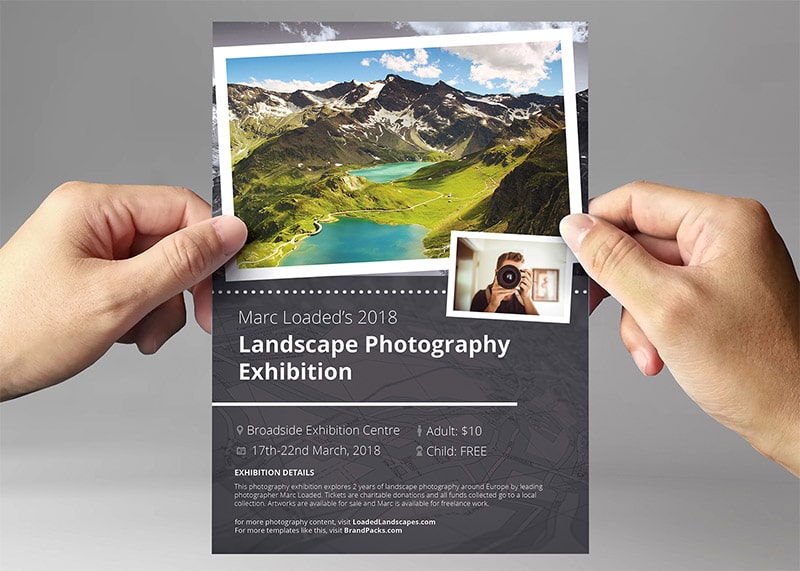 Exhibit Flyer Template