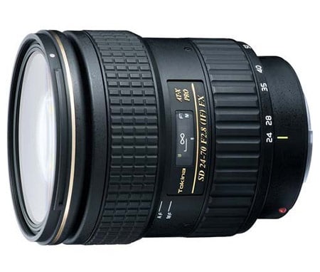 Tokina AT-X 24-70mm f/2.8 PRO FX Lens