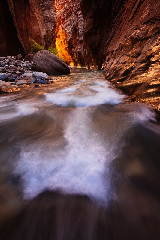 Capturing the Glow in the Narrows of Zion National Park
