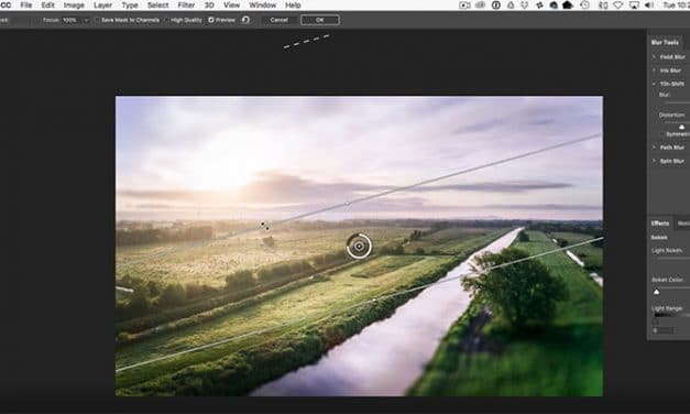 How to Easily Create a Tilt Shift Effect in Photoshop