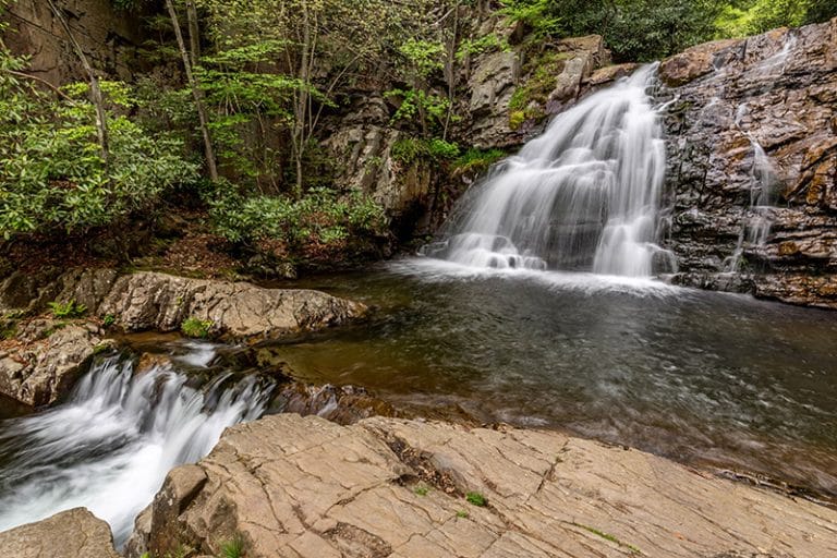 Photographing Hawk Falls, Hickory Run State Park (Pennsylvania)