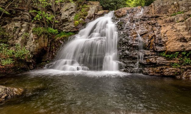 Photographing Hawk Falls, Hickory Run State Park (Pennsylvania)