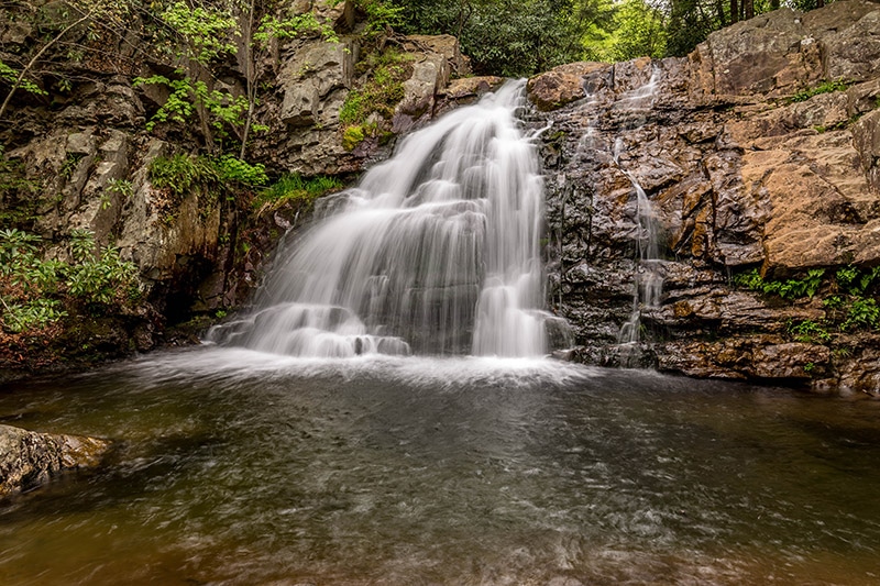 Photographing Hawk Falls, Hickory Run State Park (Pennsylvania)