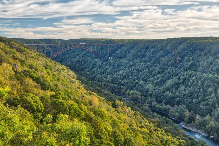 Photographing the New River Gorge (West Virginia)