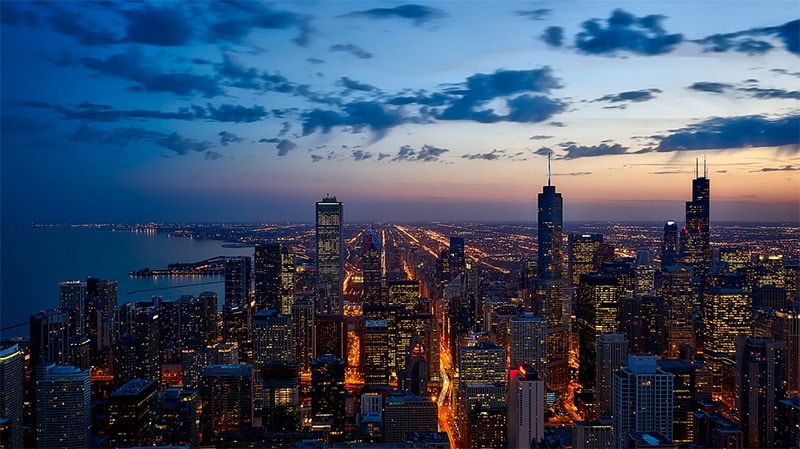 Chicago Skyline by 12019 / Pixabay License