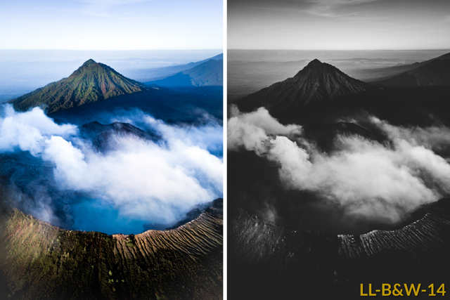 Black and White Lightroom Presets for Landscape Photography